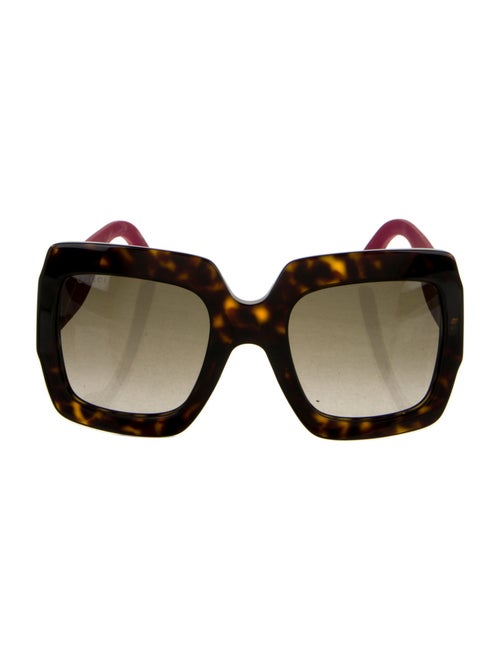 Gucci Square Gradient Sunglasses