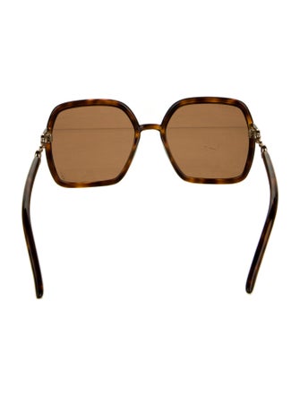 Gucci Square Tinted Sunglasses