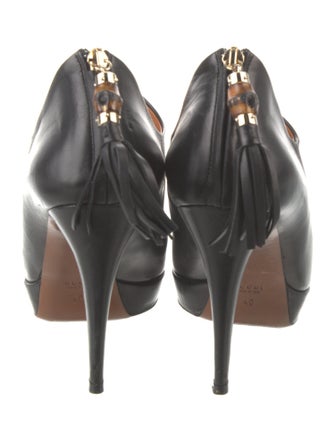 Gucci Leather Rain Boots