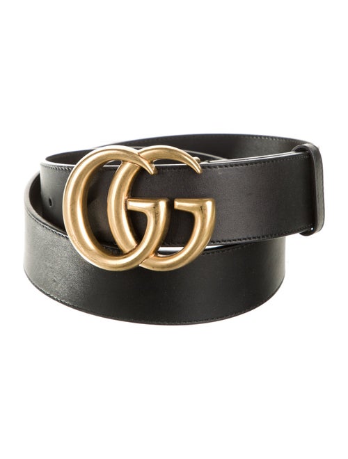 Gucci Double G Logo Leather Belt Kit