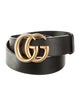 Gucci Double G Logo Leather Belt Kit