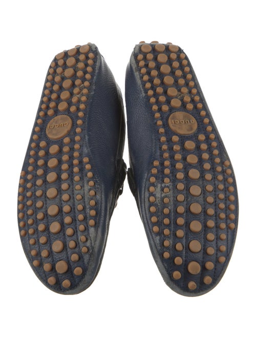 Gucci Horsebit Accent Leather Drivers