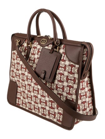 Gucci Canvas Briefcase