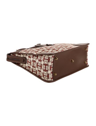 Gucci Canvas Briefcase