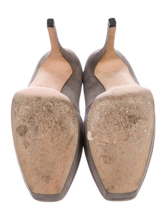 Gucci Square-Toe Platform Pumps