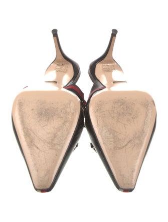 Gucci Horsebit Accent Leather Mules