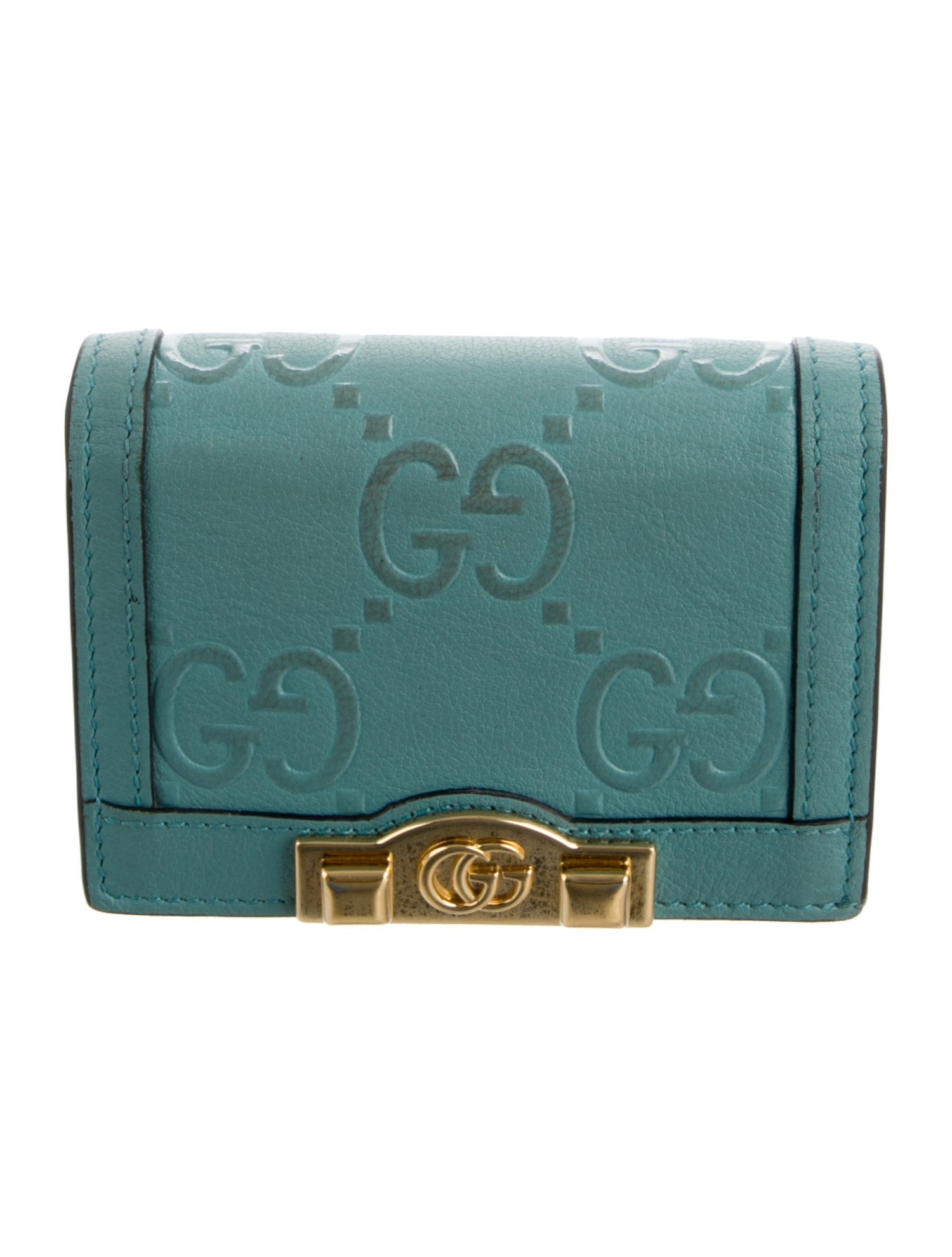 Gucci Embossed Bi-Fold GG Logo Wallet
