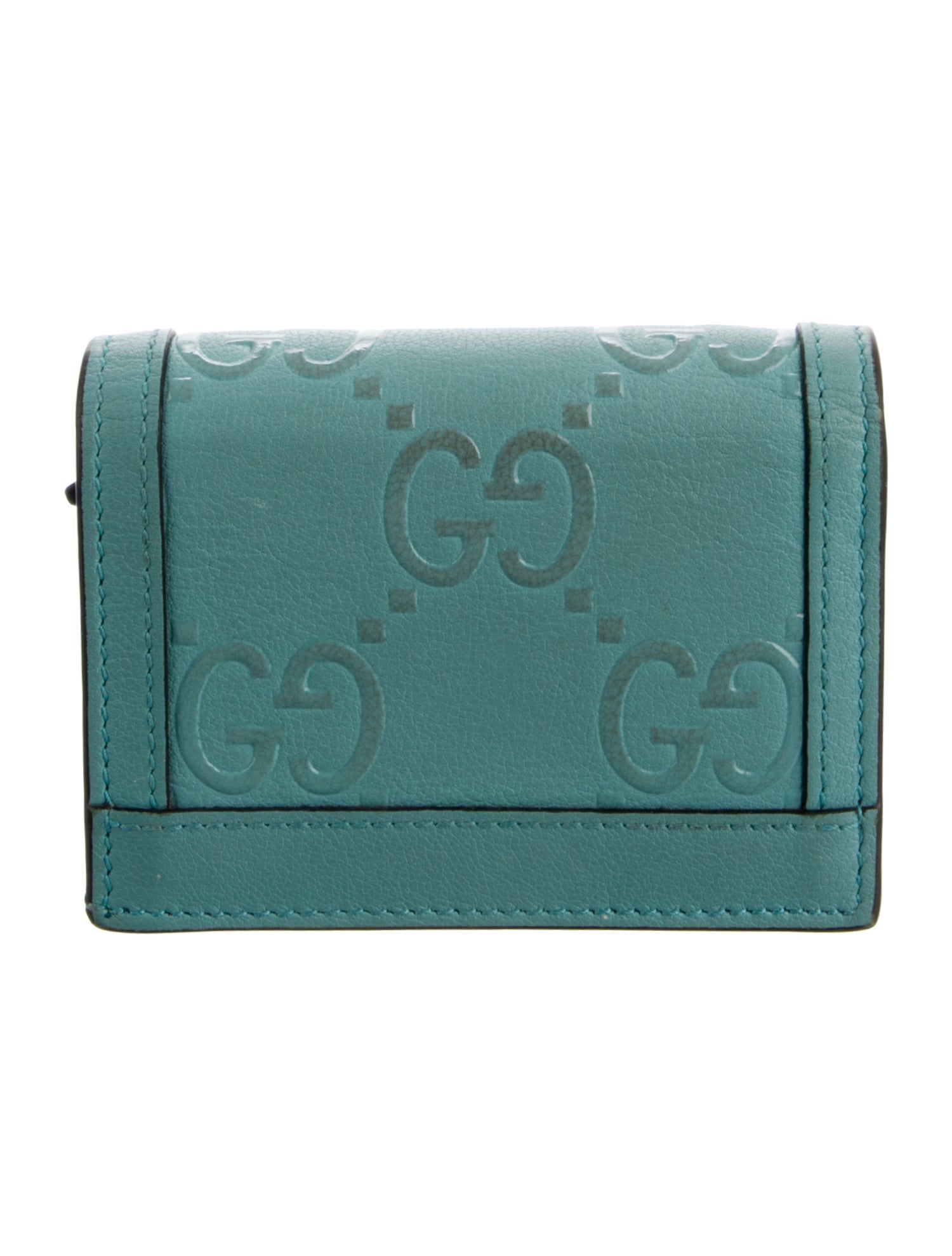 Gucci Embossed Bi-Fold GG Logo Wallet