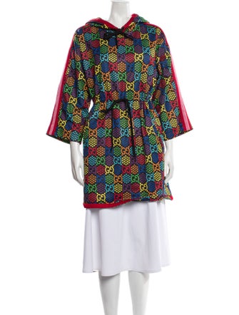 Gucci Printed Crew Neck Tunic