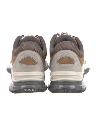 Gucci Interlocking G Logo Suede Athletic Sneakers