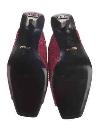 Gucci GG Signature Crystal Embellishments Slides