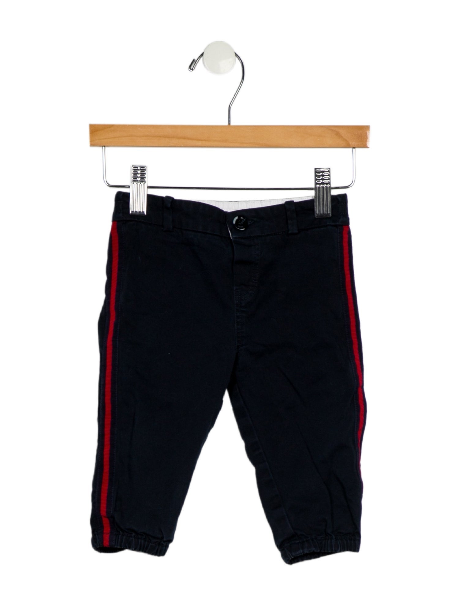 Gucci Infant Boys' Grosgrain trimmed Pants