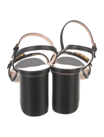 Gucci Leather Slingback Pumps