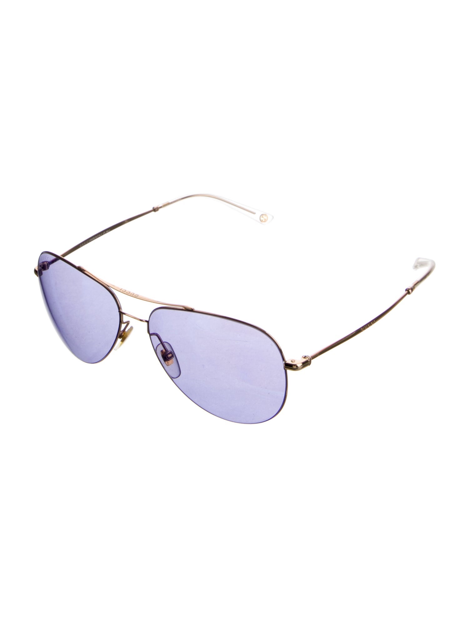 Gucci Aviator Tinted Sunglasses