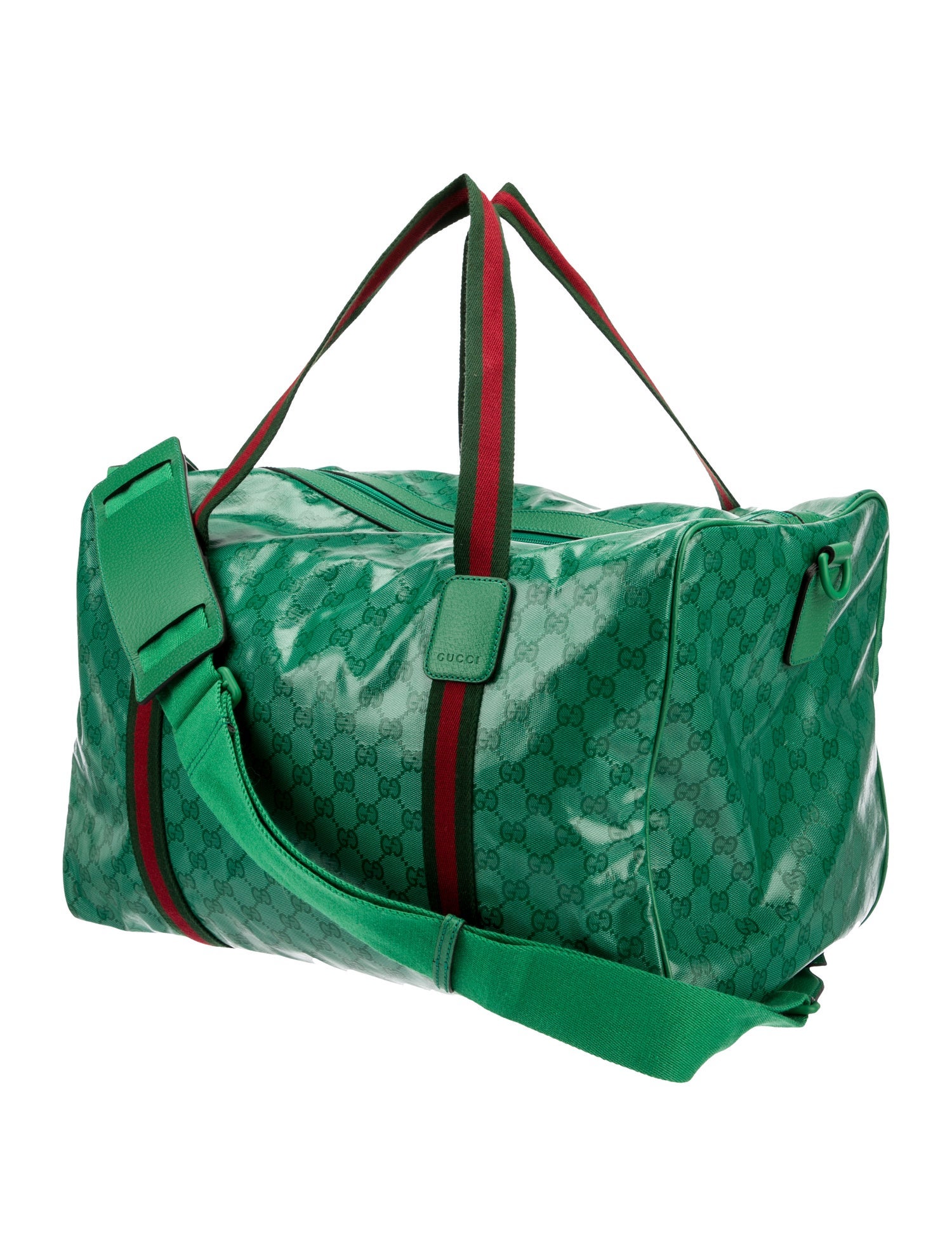 Gucci Vinyl Messenger Bag Medium