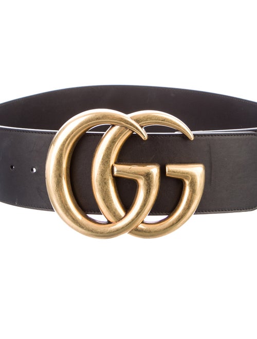 Gucci Wide Leather Belt