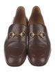 Gucci Horsebit Accent Leather Loafers