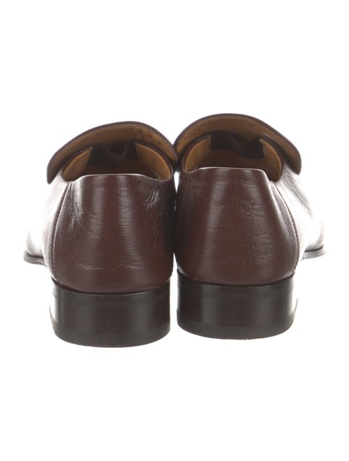 Gucci Horsebit Accent Leather Loafers