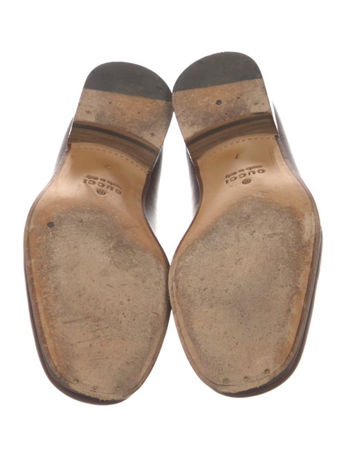 Gucci Horsebit Accent Leather Loafers