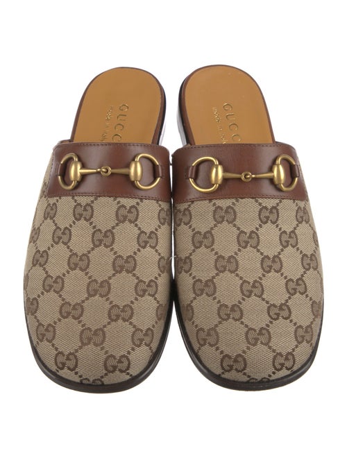 Gucci GG Canvas Canvas Mules