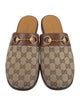 Gucci GG Canvas Canvas Mules