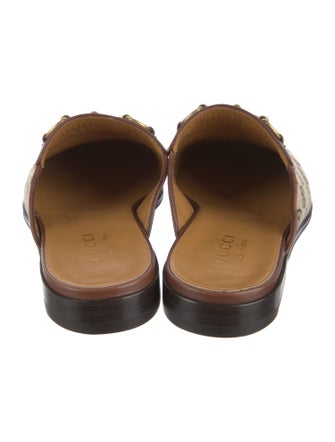 Gucci GG Canvas Canvas Mules