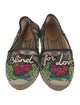 Gucci Canvas Floral Print Espadrilles