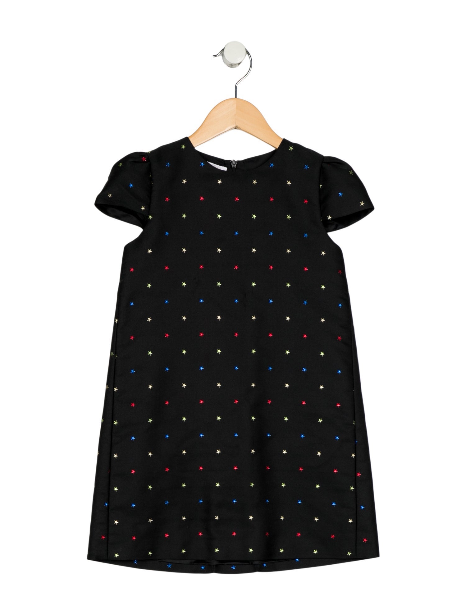 Gucci Toddler Girls' Printed Embroidered Sleeveless Dress