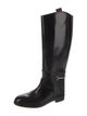 Gucci Patent Leather Riding Boots