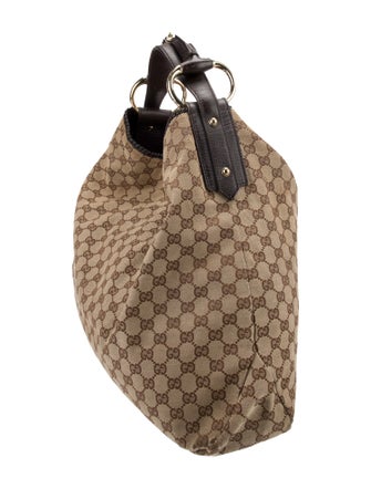 Gucci GG Canvas Horsebit Large