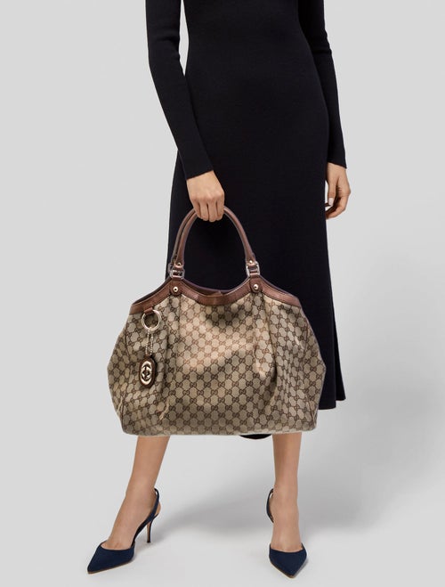 Gucci GG Canvas Sukey Large