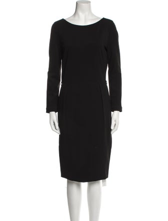 Gucci Bateau Neckline Knee-Length Dress