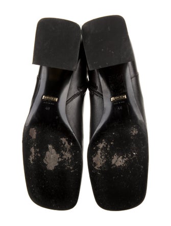 Gucci Horsebit Accent Leather Boots