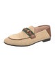 Gucci Horsebit Web Canvas Loafers