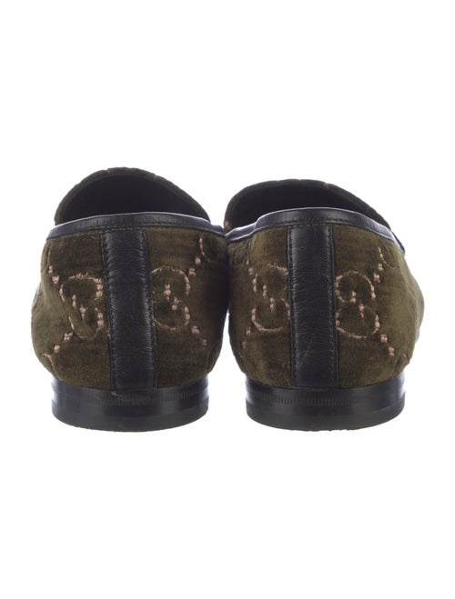 Gucci New Jordaan Velvet Loafers
