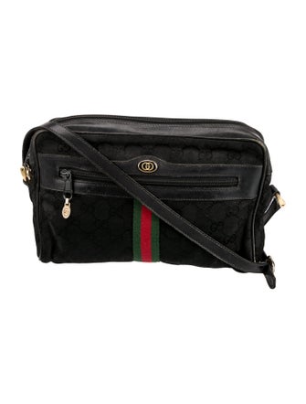 Gucci GG Canvas Crossbody Bag Vintage