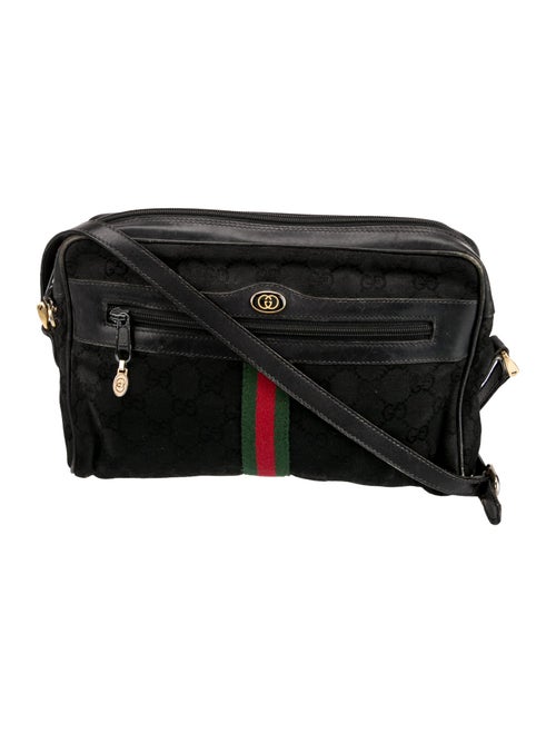 Gucci GG Canvas Crossbody Bag Vintage