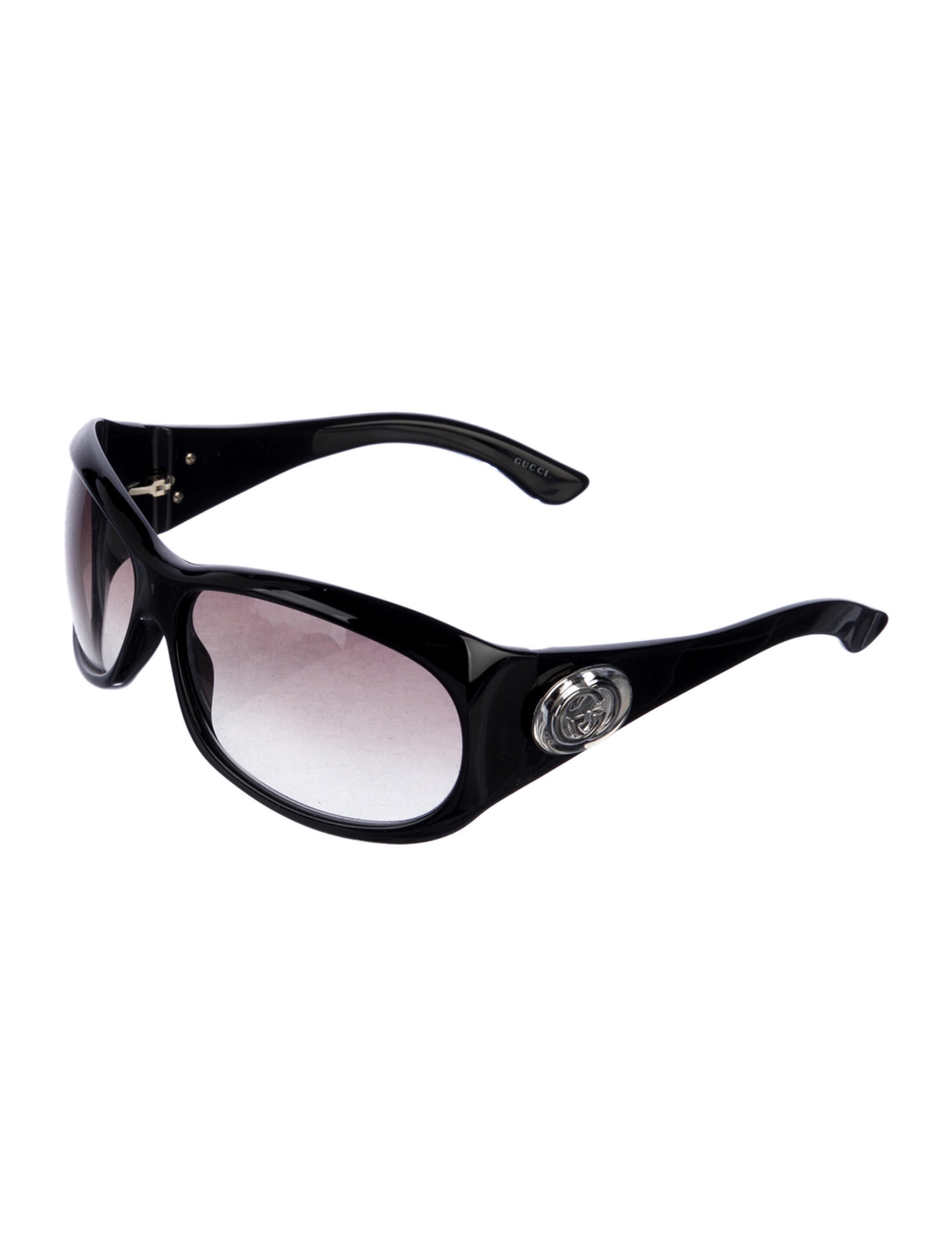 Gucci Web Accent Square Sunglasses