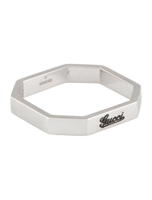 Gucci 18K Octagon Band