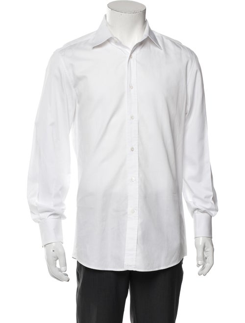 Gucci Kingsnake Long Sleeve Dress Shirt