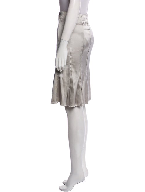 Gucci Pleated Accents Knee-Length Skirt