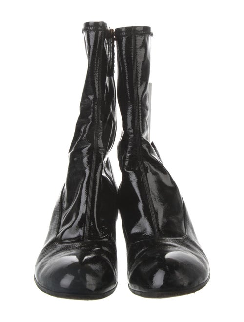 Gucci Patent Leather Sock Boots