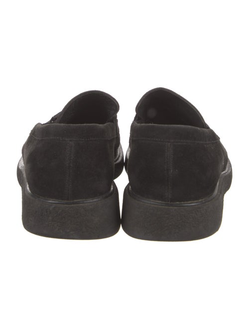 Gucci Horsebit Accent Suede Dress Loafers