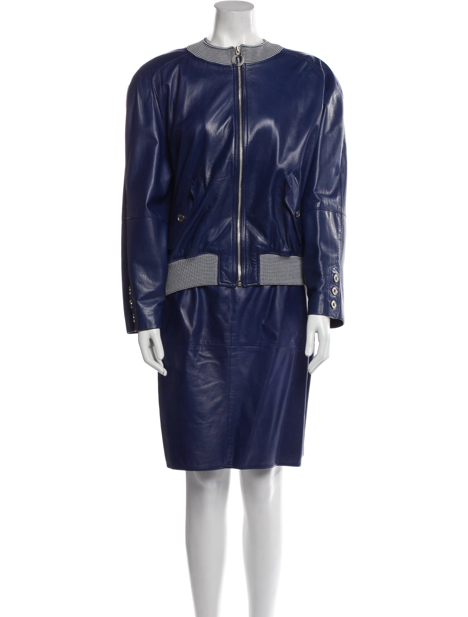 Gucci Vintage 1980's Skirt Set