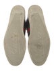 Gucci Web Accent Leather Sneakers