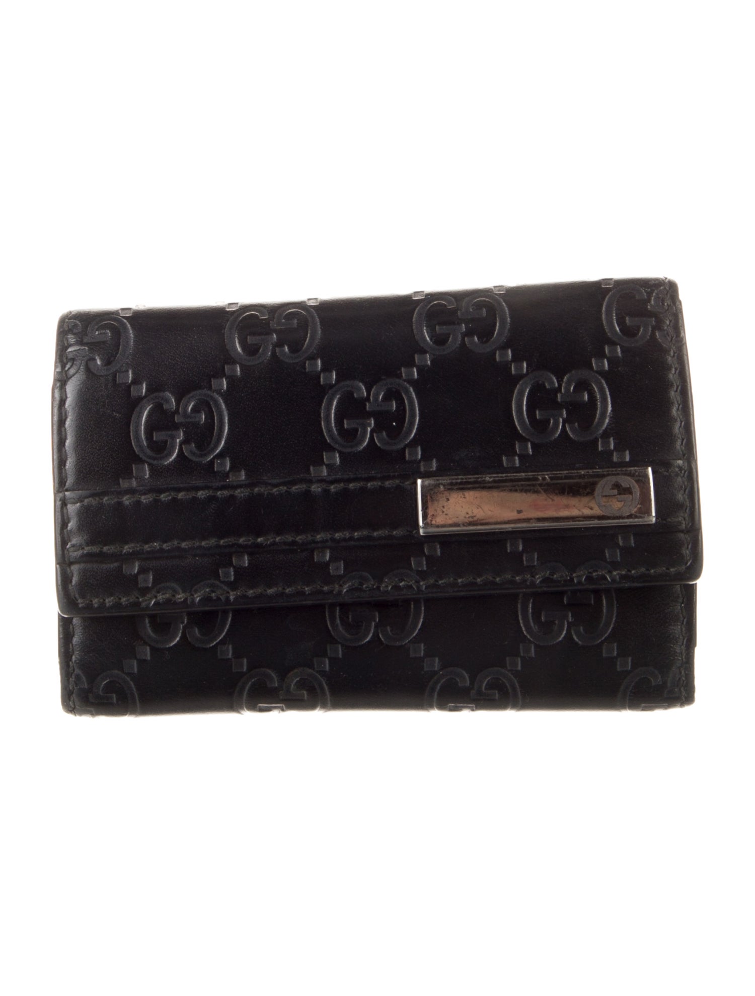 Gucci GG Embossed 6 Ring Key Holder