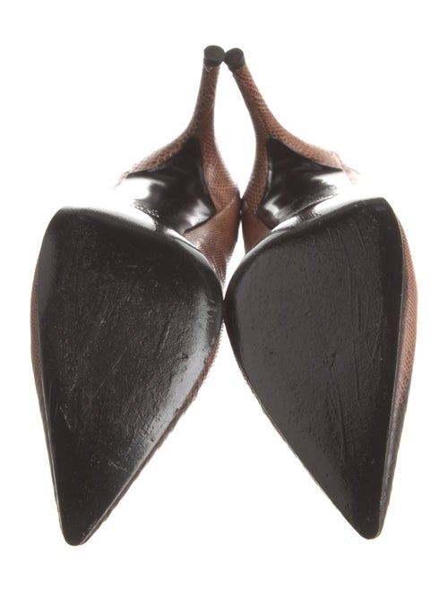 Gucci Vintage Lizard Pumps