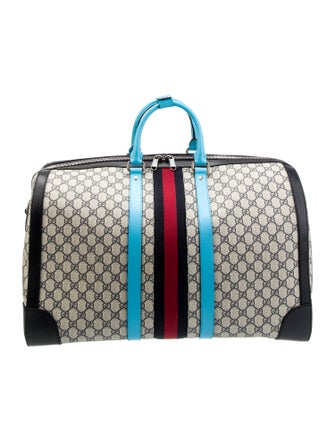 Gucci GG Supreme Savoy Duffle Bag Large