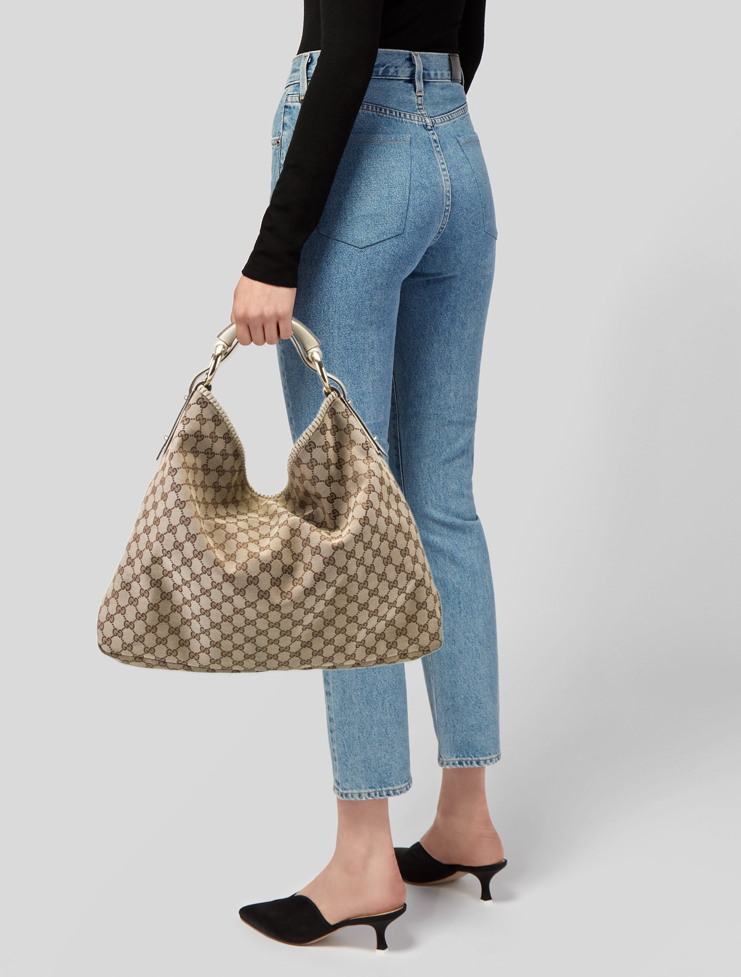 Gucci GG Canvas Hobo