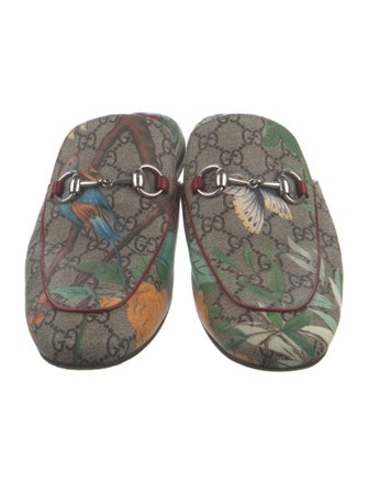 Gucci Horsebit Accent Slippers